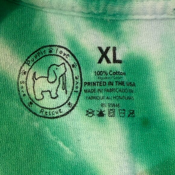 PUPPIE LOVE WOMEN'S LONG SLEEVE TEE XL PUPPY CHRISTMAS - Picture 6 of 6